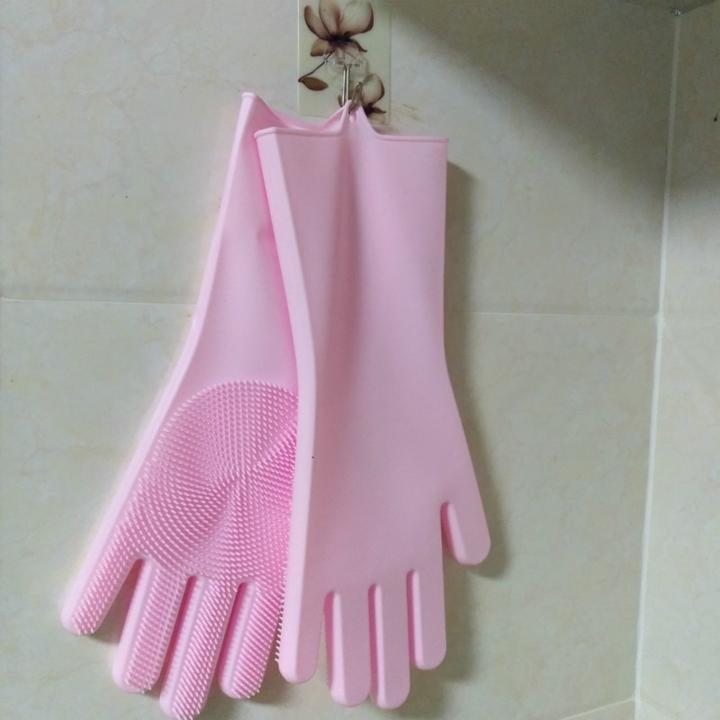 SILICONE DISH WASHING GLOVES - woowwish.com