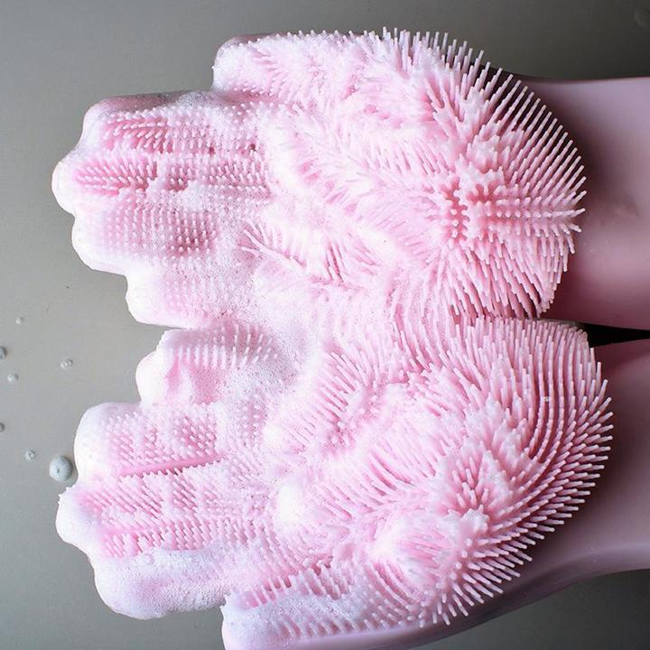 SILICONE DISH WASHING GLOVES - woowwish.com