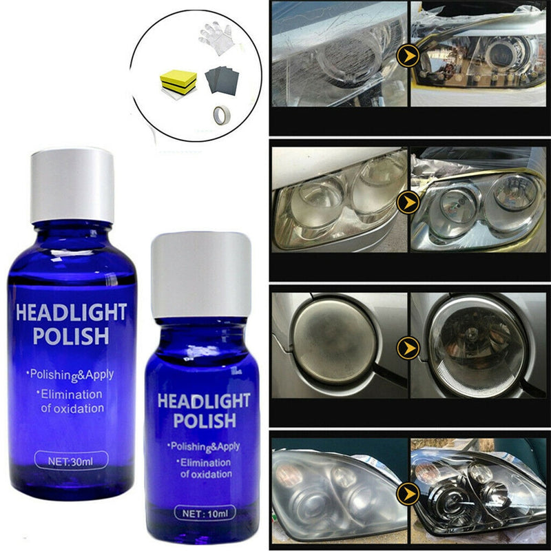 Car Headlights Polishing Coating Liquid Set - woowwish.com