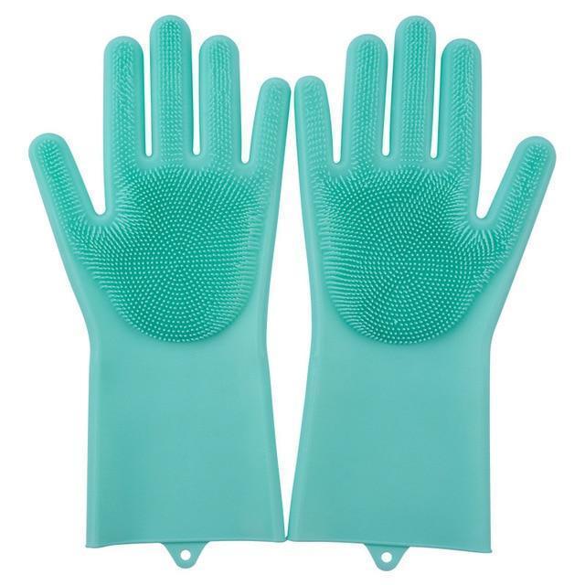 SILICONE DISH WASHING GLOVES - woowwish.com