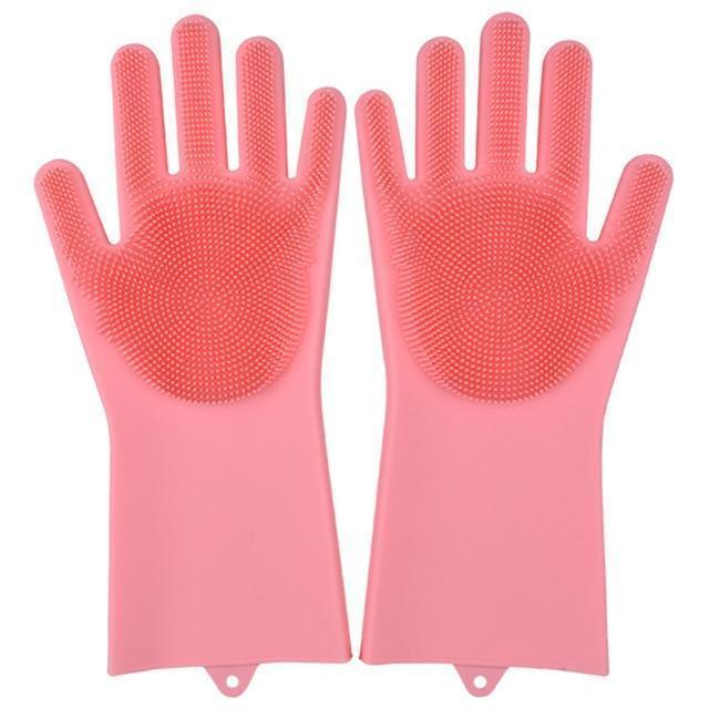 SILICONE DISH WASHING GLOVES - woowwish.com